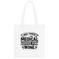 "Saving Lives in Style: Nurse Tote Bag- Tote Bag