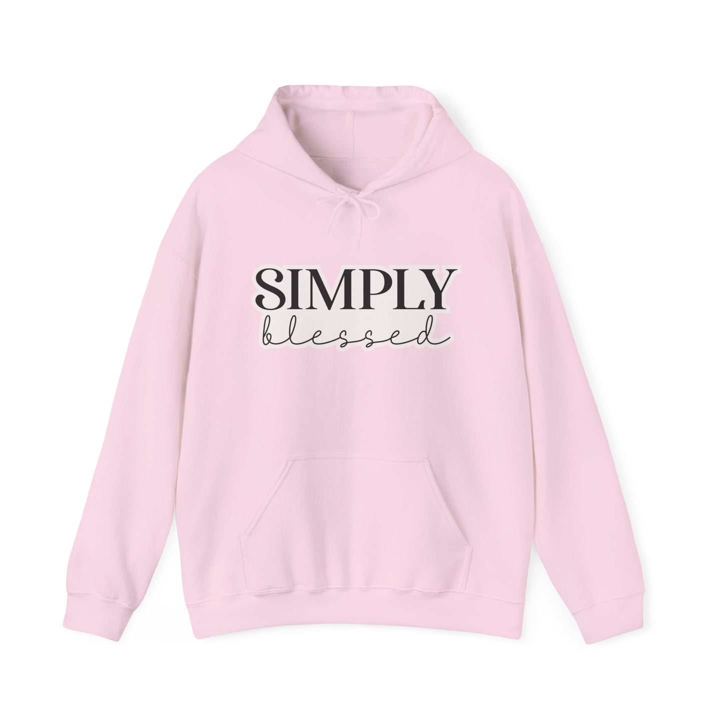 "Heavenly Comfort - Christian Quote Hooded Sweat- Hoodie