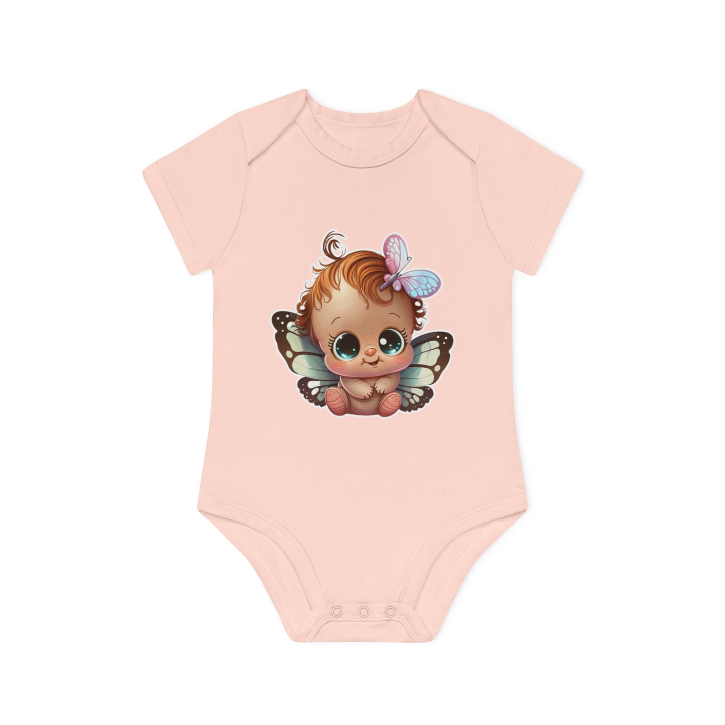 "Adorable Baby Organic Short Sleeve Bodysuit- Baby Organic Short Sleeve Bodysuit