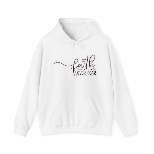 "Faith-filled Comfort: Christian Quote Hooded- Hoodie