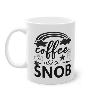 "Coffee Snob" - Ceramic 11oz Mug