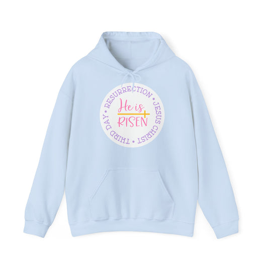 "He is Risen"- Christian Quote - Hoodie