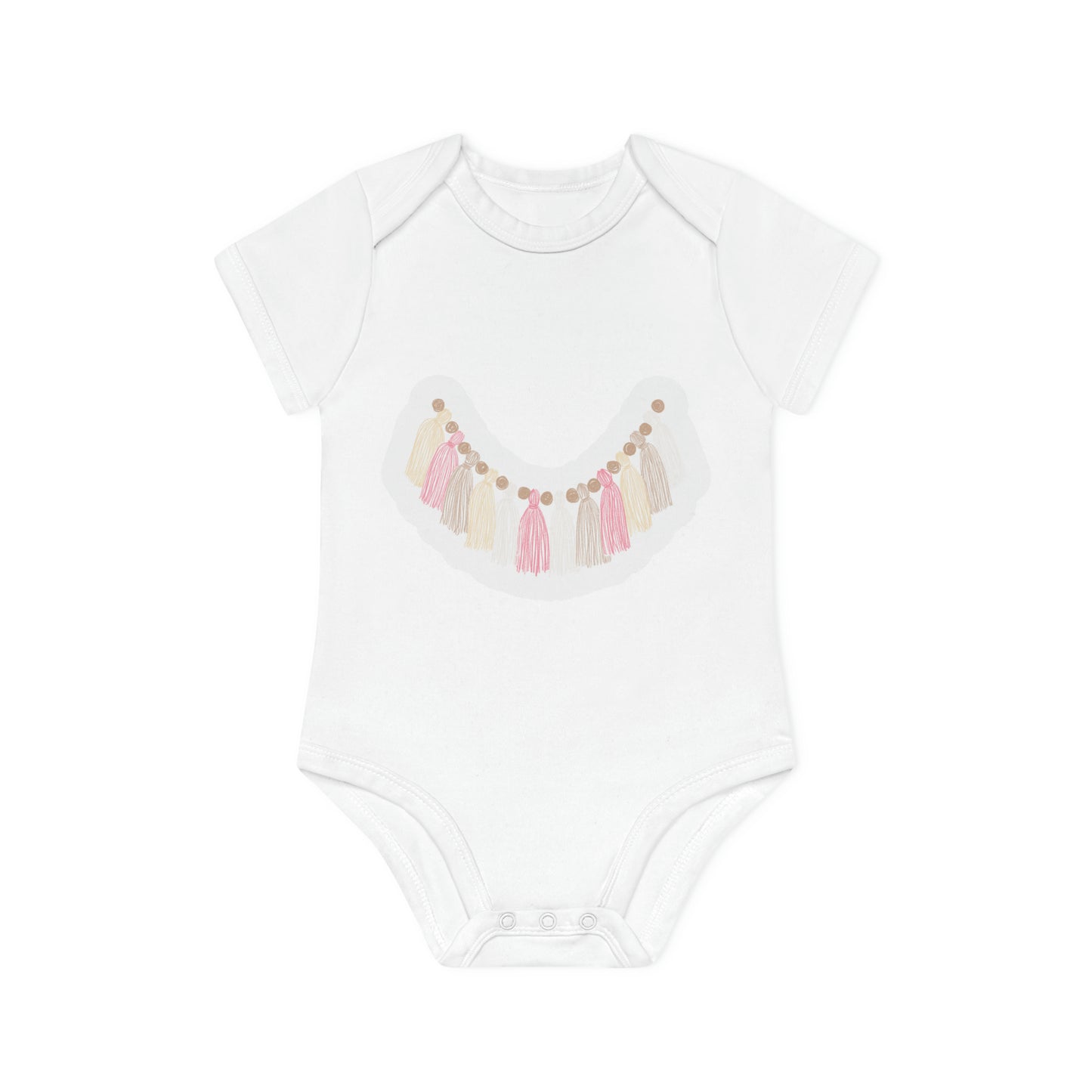 "Organically Adorable: Baby Short Sleeve Bod- Baby Organic Short Sleeve Bodysuit