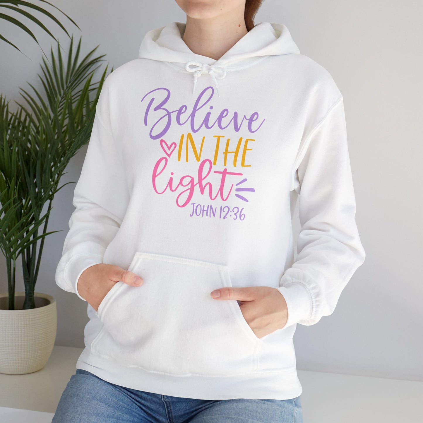 "Believe in the Light" - Christian Love - Hoodie