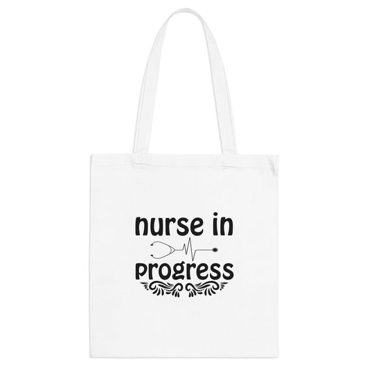 "Carry Your Caring Heart: Nurse T- Tote Bag