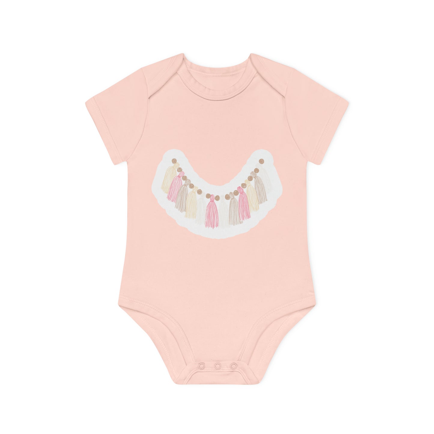 "Organically Adorable: Baby Short Sleeve Bod- Baby Organic Short Sleeve Bodysuit