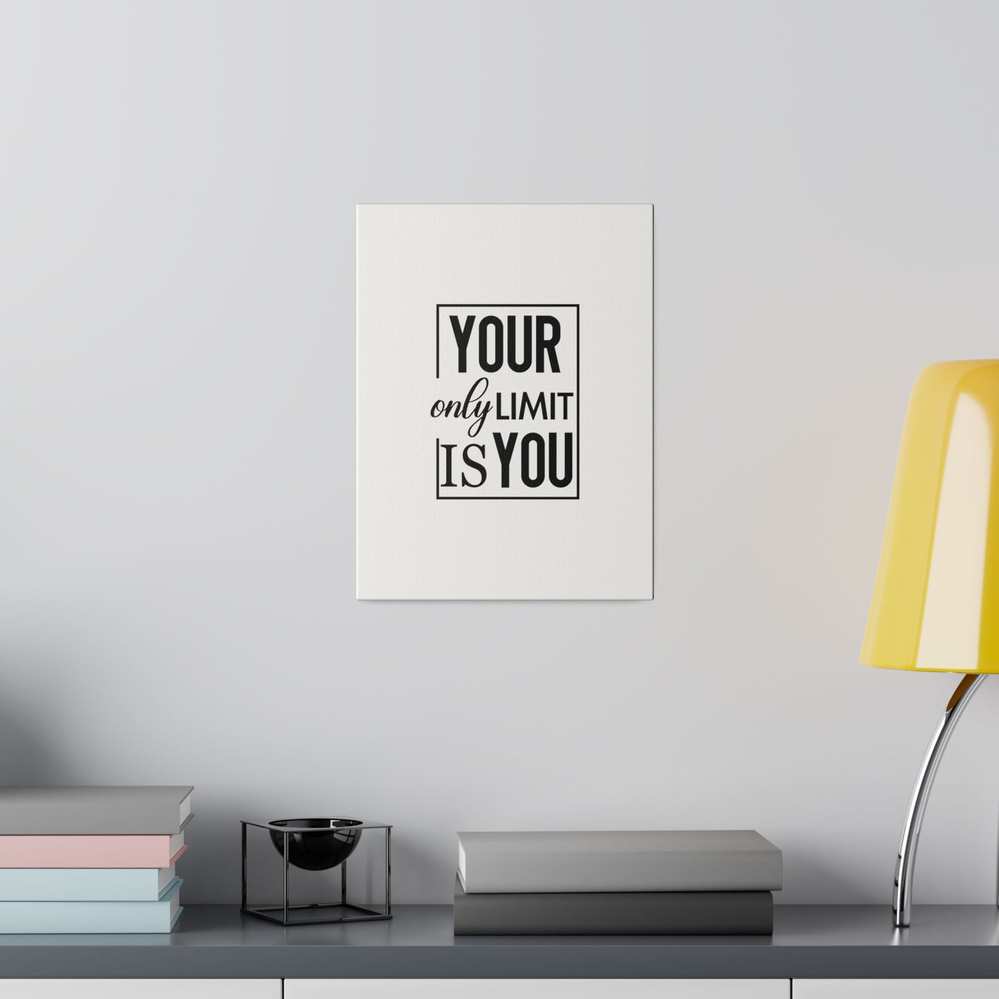 "Motivational Quote" Canvas Print - Inspir- Quote Canvas