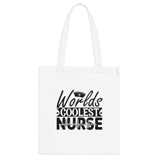 "World's Coolest Nurse" - Tote Bag