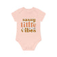 "Adorable Organic Short Sleeve Baby Bodysuit- Baby Organic Short Sleeve Bodysuit