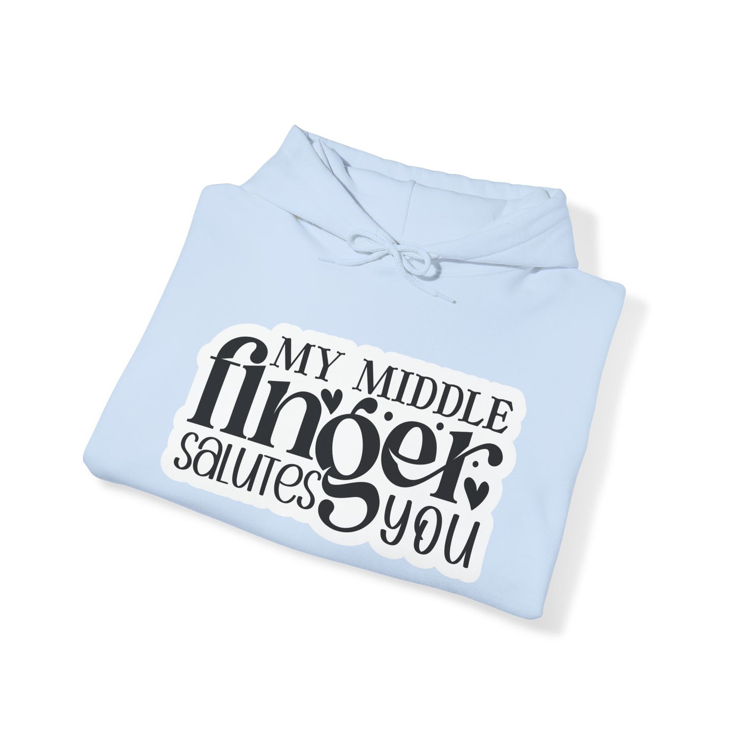 "Sarcastic Sass Hooded Sweatshirt"- Hoodie