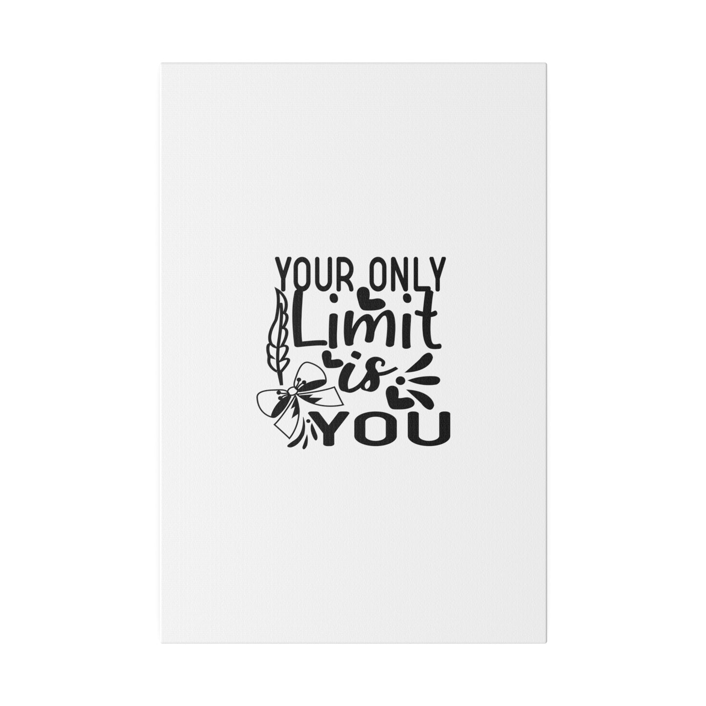 "Motivational Quote" Canvas Print - Inspir- Quote Canvas