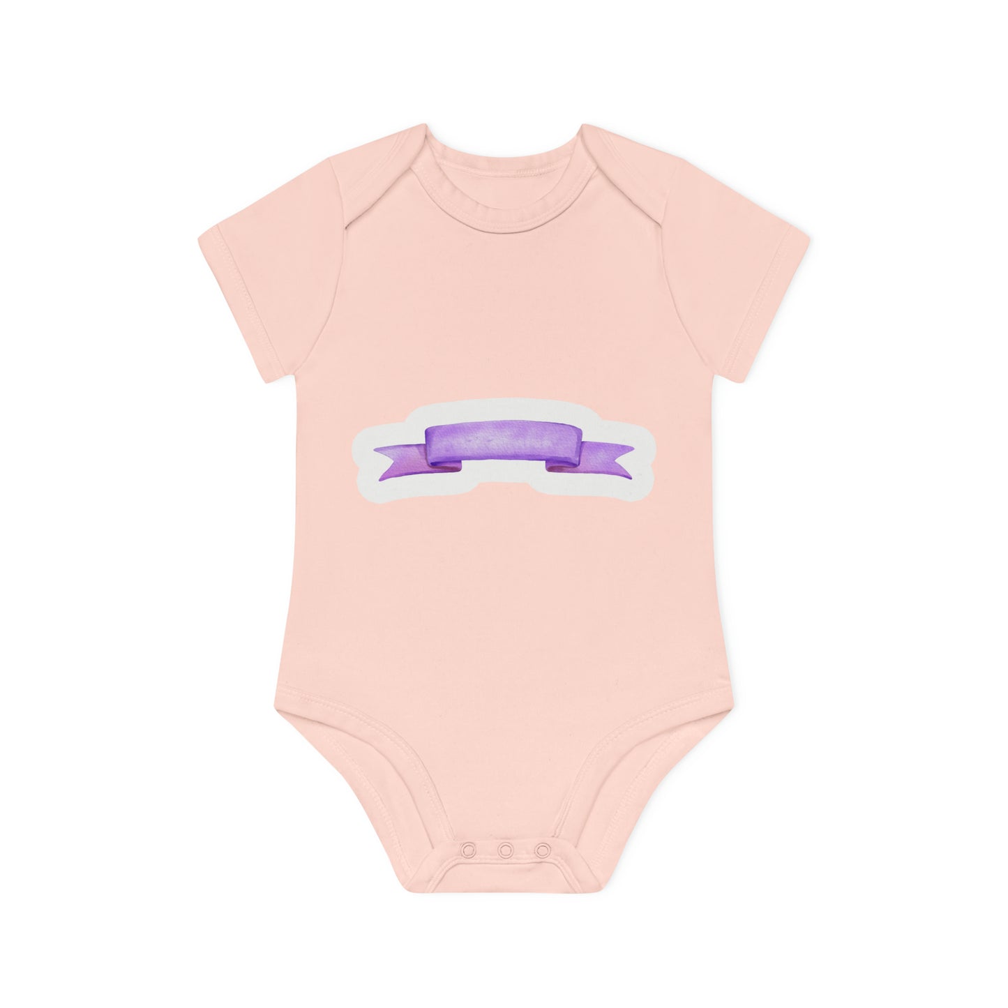 "Organic Cuteness: Baby Short Sleeve- Baby Organic Short Sleeve Bodysuit