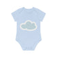 "Organic Adorableness: Baby Short- Baby Organic Short Sleeve Bodysuit