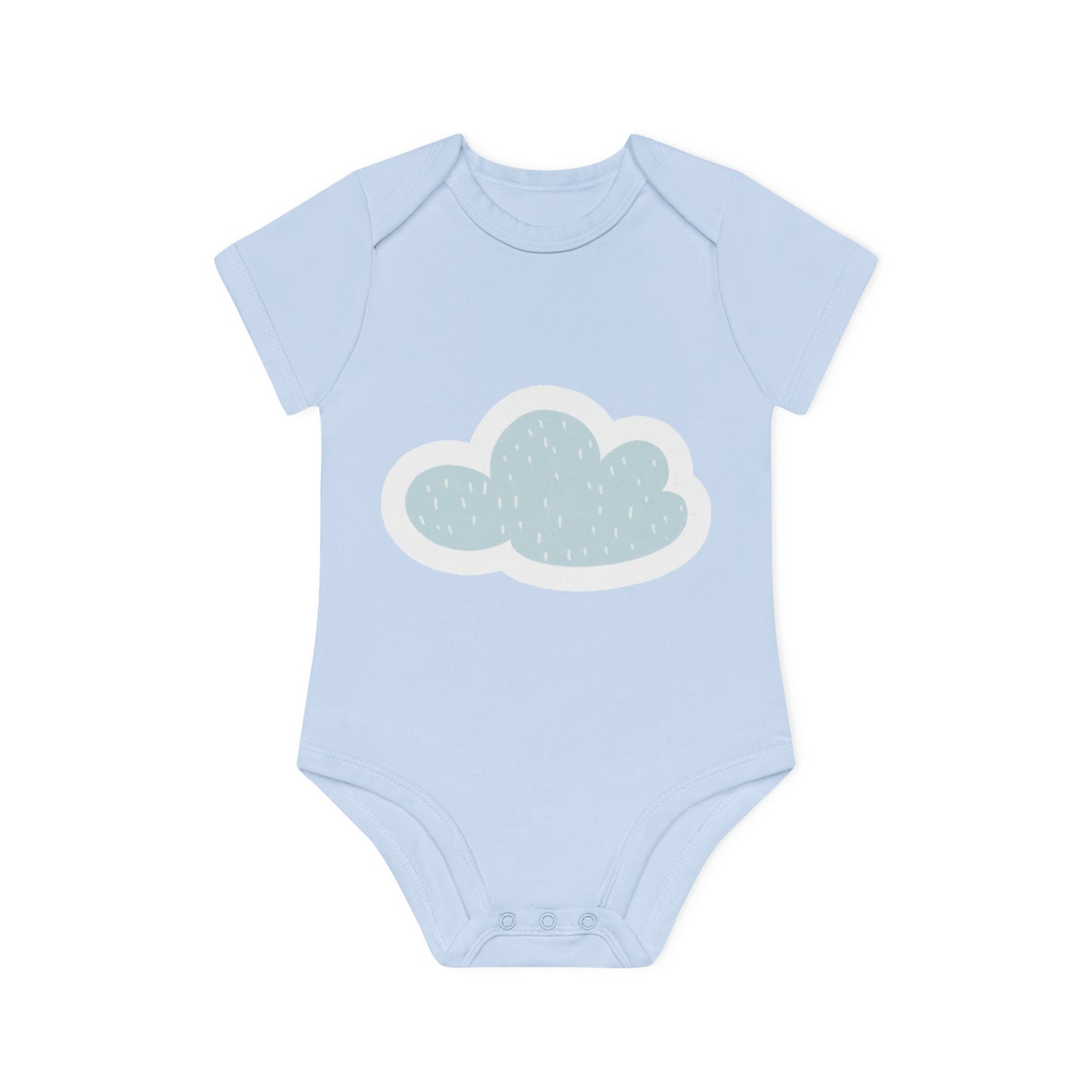 "Organic Adorableness: Baby Short- Baby Organic Short Sleeve Bodysuit