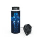 "Bright Blue Cross" - Stainless Steel Tumbler