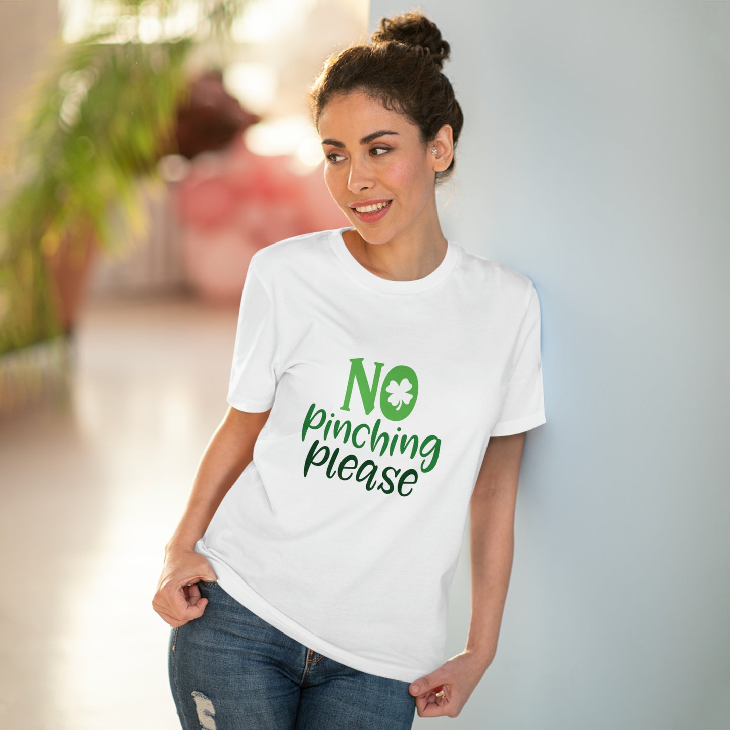 "No Pinching Please" St. Patrick's Day - T-Shirt