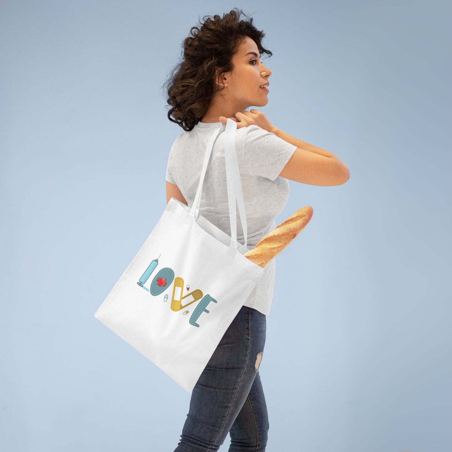 "Superhero Nurse Tote Bag - Perfect Gift- Tote Bag