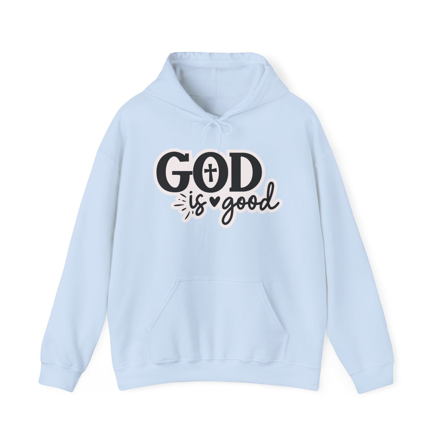 "Faithful Comfort: Christian Quote Hooded- Hoodie