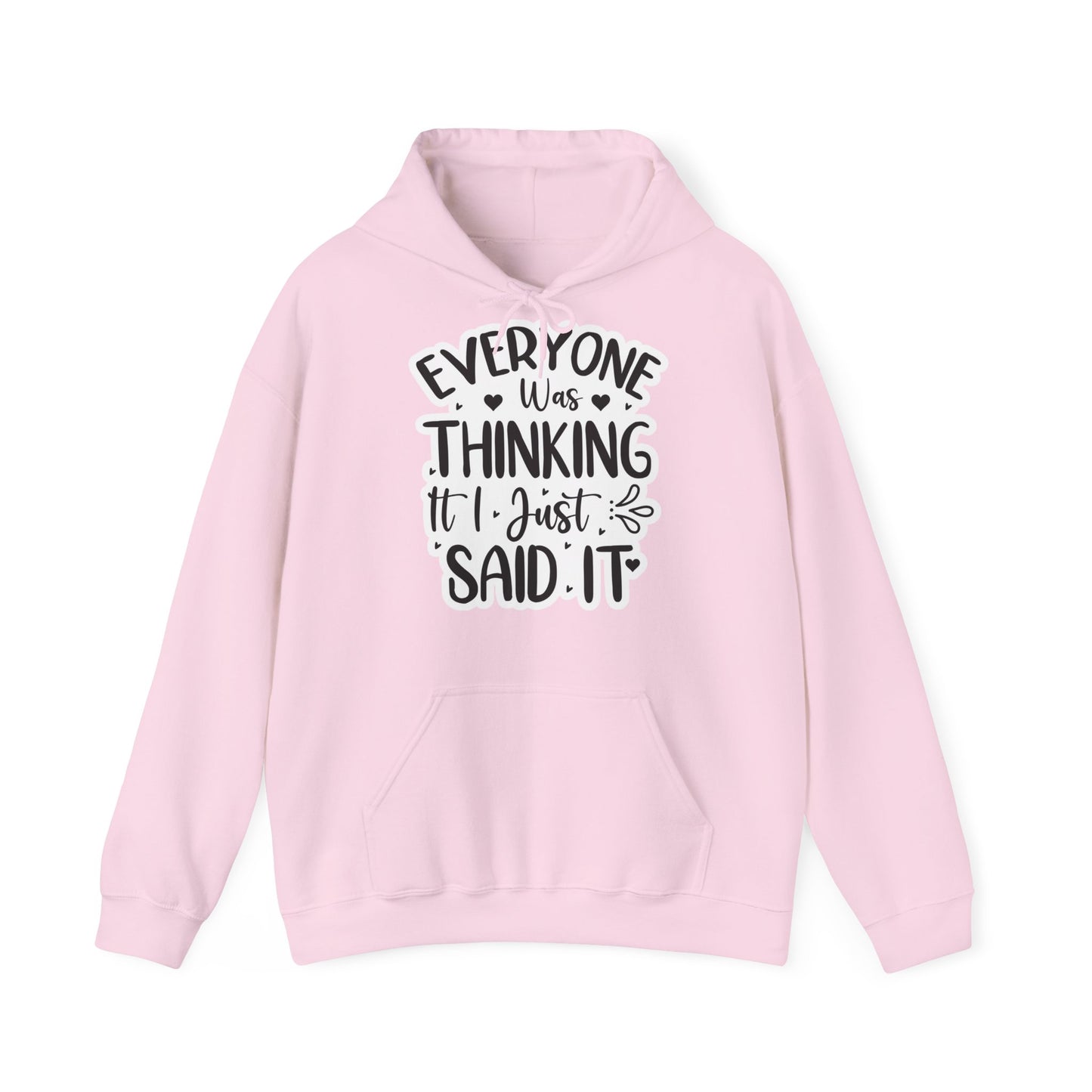 "Sarcastic Sass Hooded Sweatshirt -- Hoodie