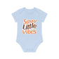 "Cuddly Critter Collection: Organic Short Sleeve- Baby Organic Short Sleeve Bodysuit