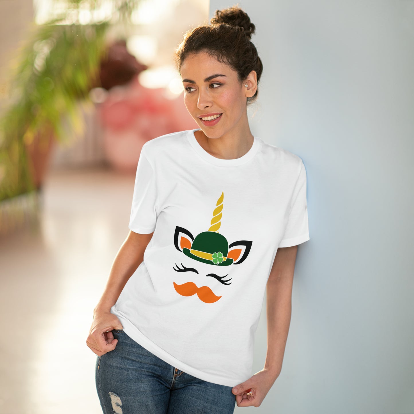 "St. Patrick's Day Unicorn" - T-Shirt