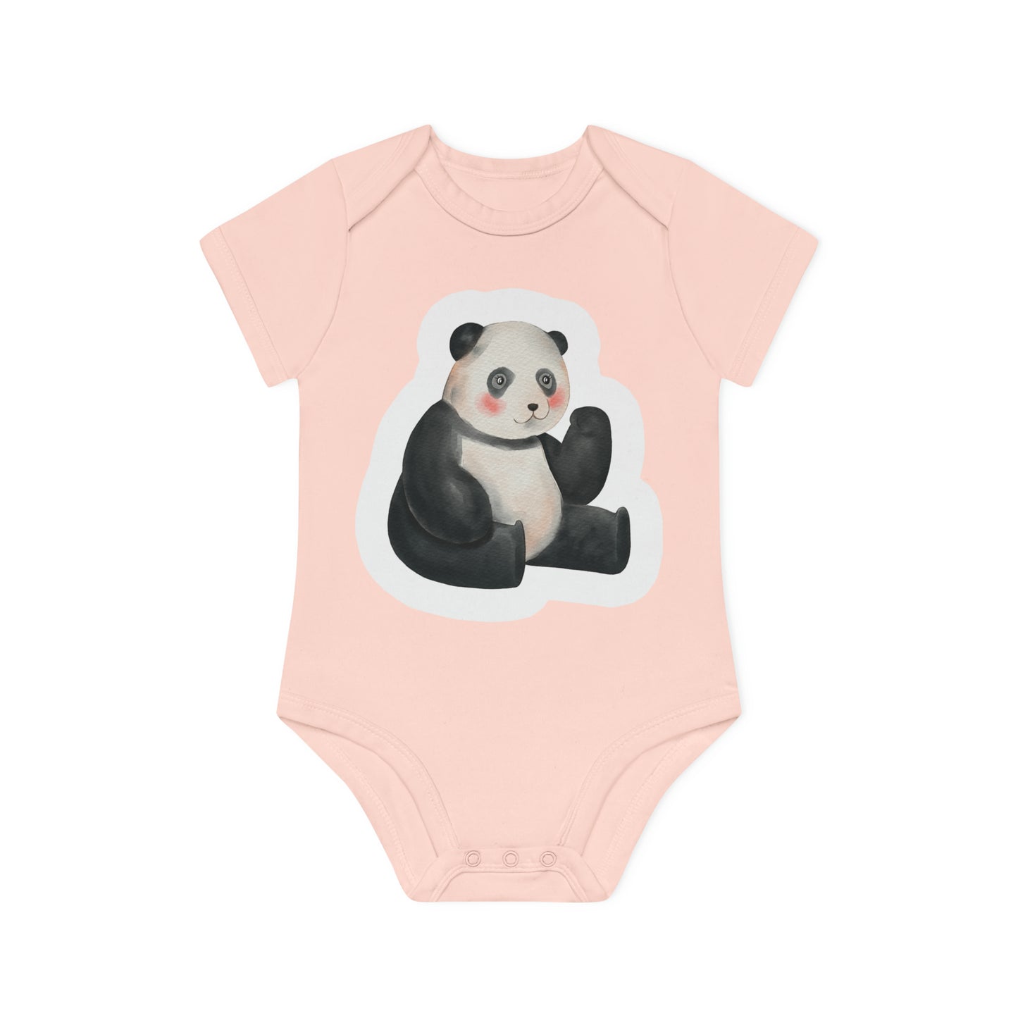 "Adorable Baby Organic Short Sleeve Bodysuit- Baby Organic Short Sleeve Bodysuit