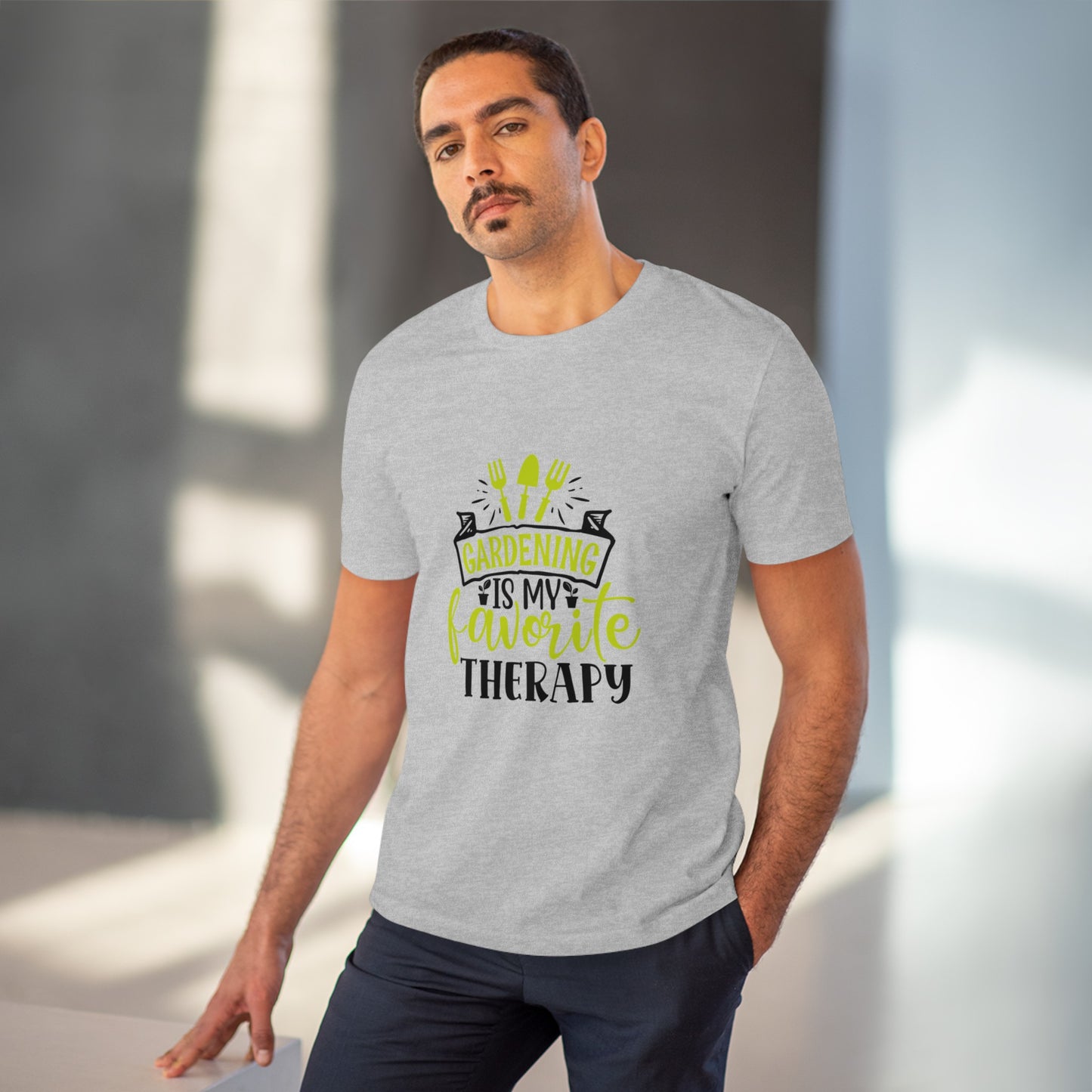 "Gardening is my favorite therapy"- T-Shirt