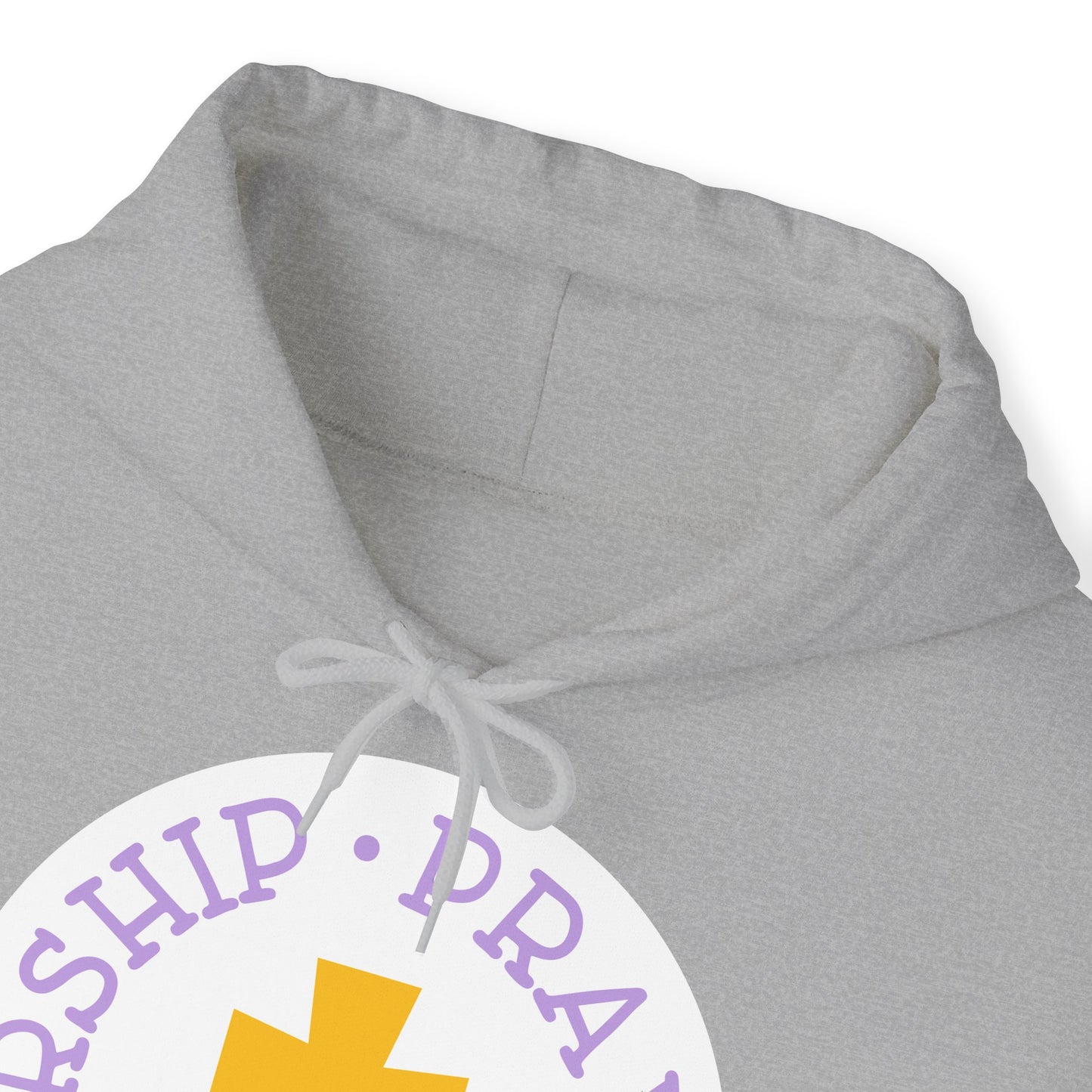 "Worship, Pray, Praise" - Christian Quote - Hoodie