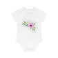 "Organic Cotton Baby Bodysuit: Ad- Baby Organic Short Sleeve Bodysuit