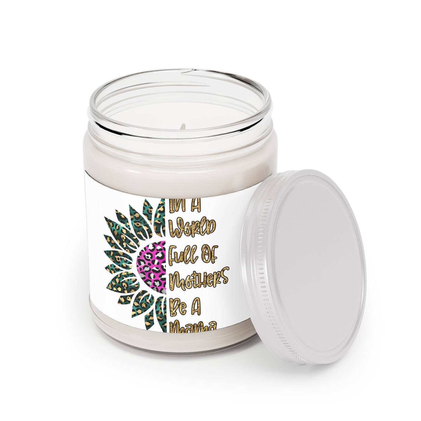 "Blooms & Bliss: Floral Scented- Scented Candle