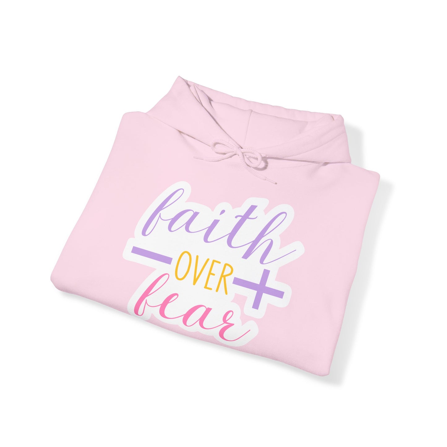 "Faith over Fear" - Christian Quote - Hoodie