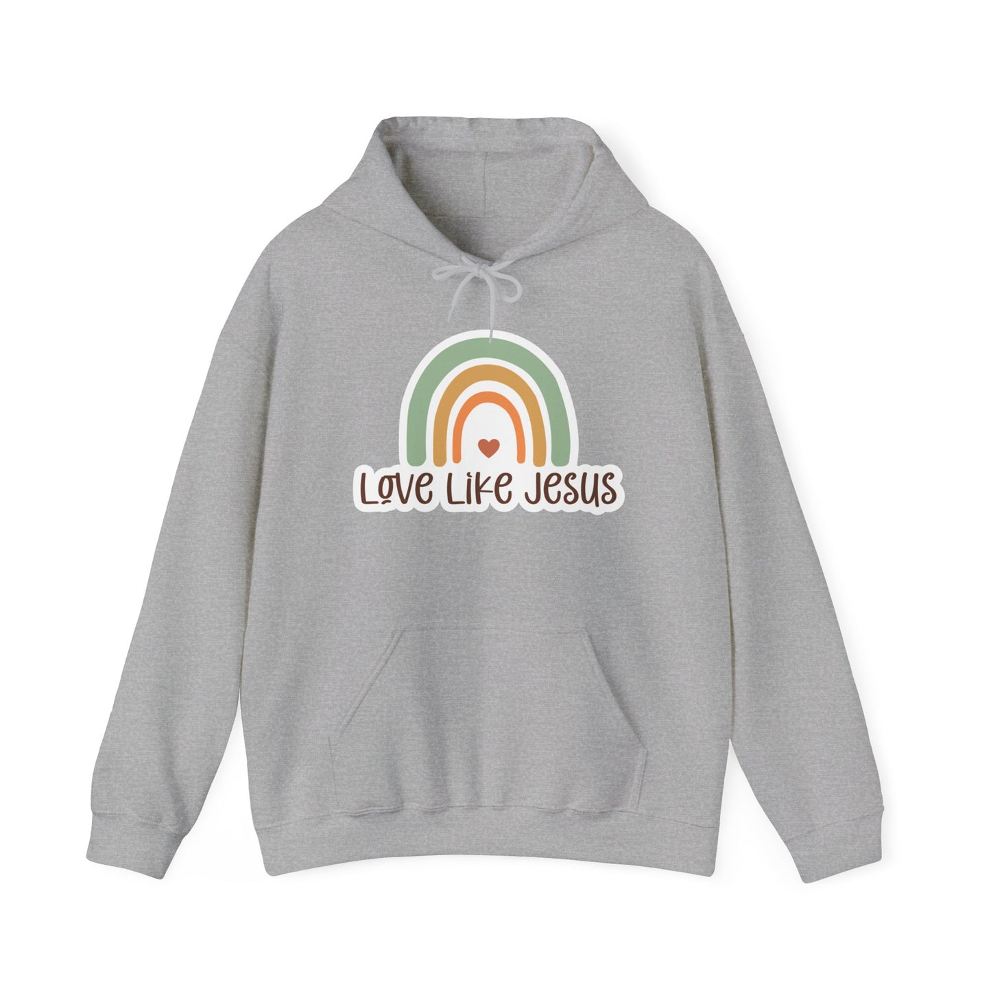 "Love like Jesus" - Christian Quote - Hoodie