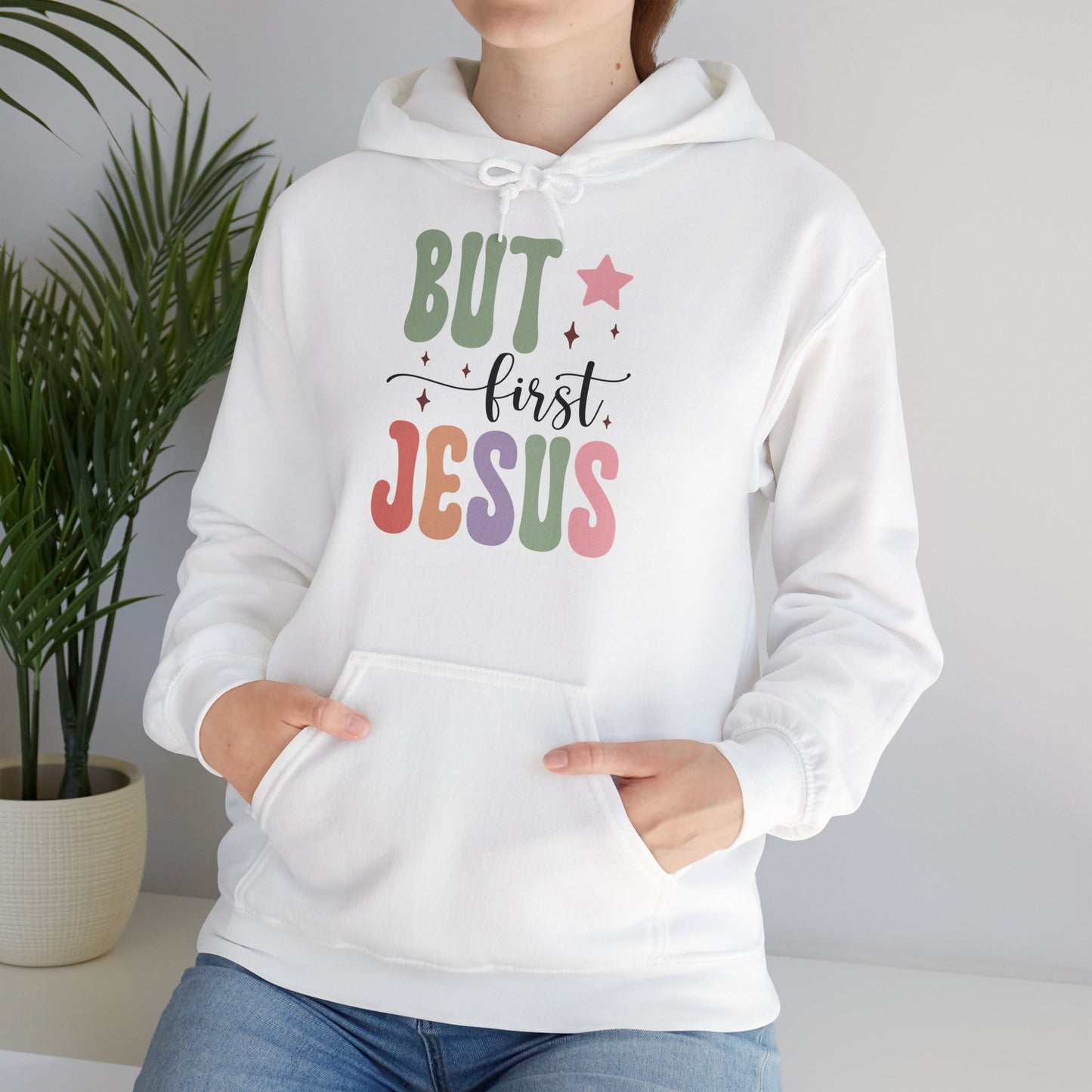 "But first Jesus" - Christian Love - Hoodie