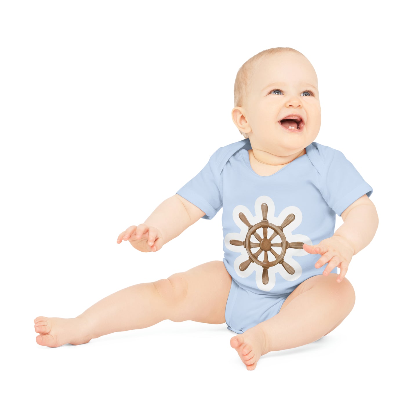 "Adorable Baby Organic Short Sleeve Bodysuit- Baby Organic Short Sleeve Bodysuit