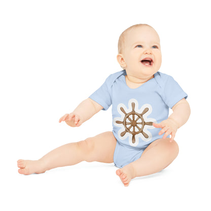 "Adorable Baby Organic Short Sleeve Bodysuit- Baby Organic Short Sleeve Bodysuit