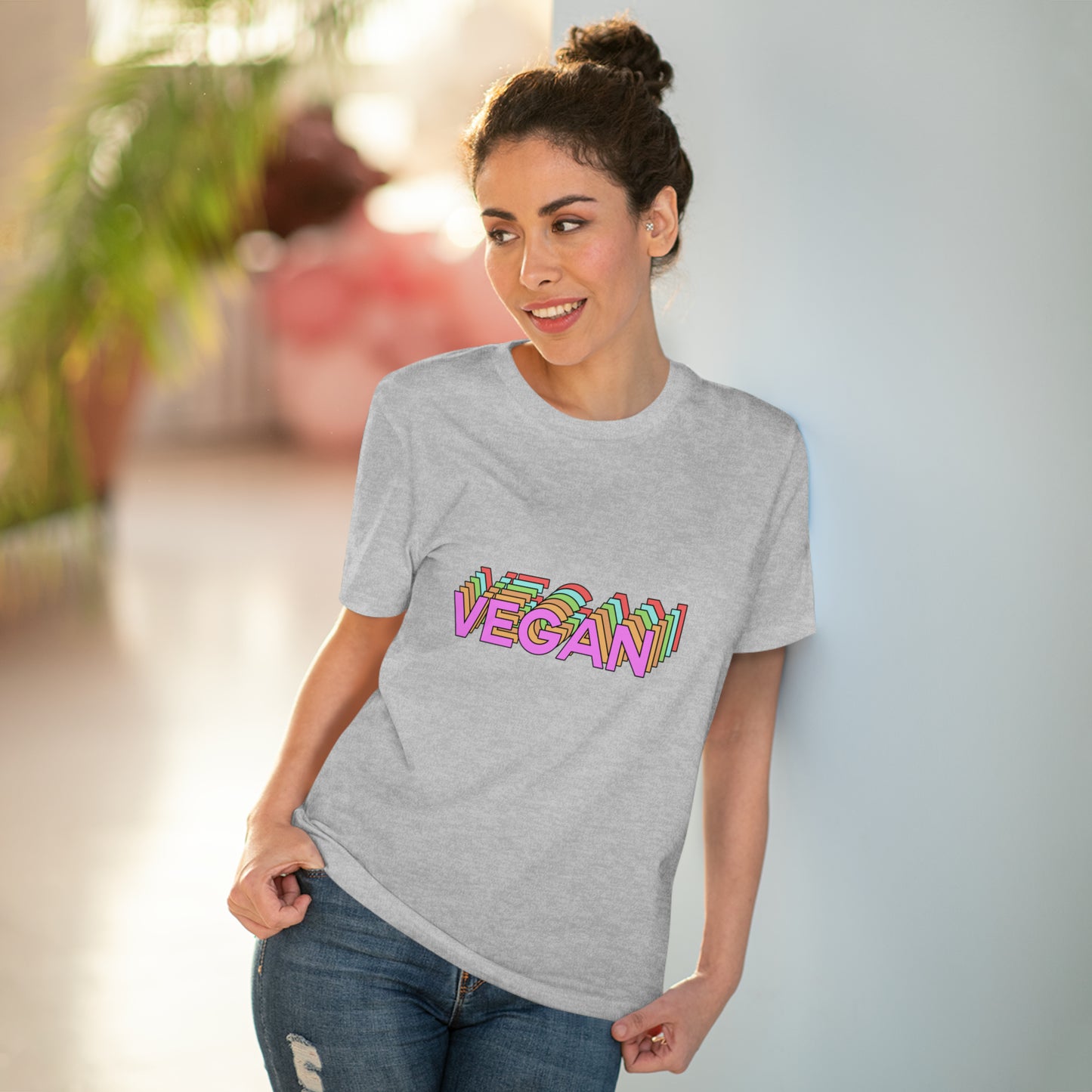 "Vegan Vibes Tee"- T-Shirt