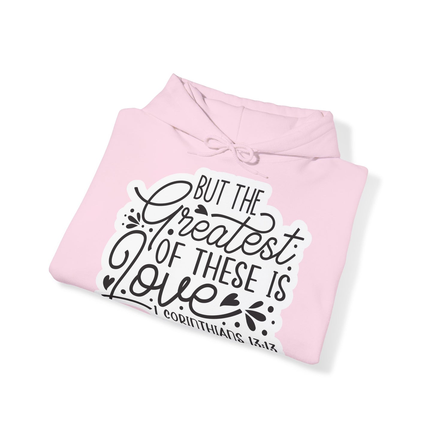 "Faithfully Cozy: Christian Quote Hood- Hoodie