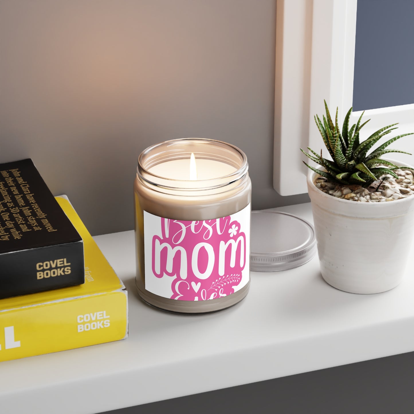 "Mom's Delight: Lavender Infused- Scented Candle