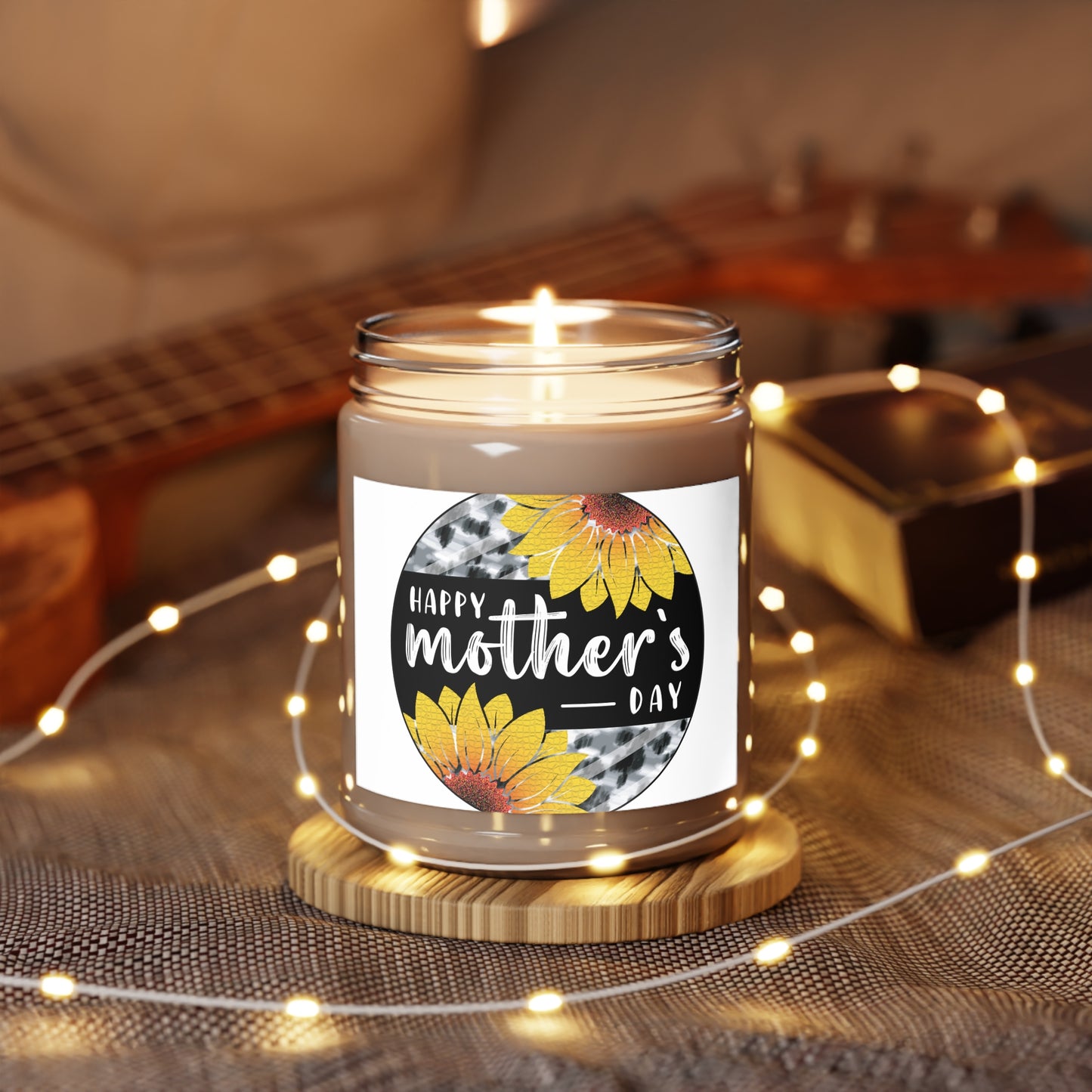 "Blooming Love: Floral Scented Candle- Scented Candle