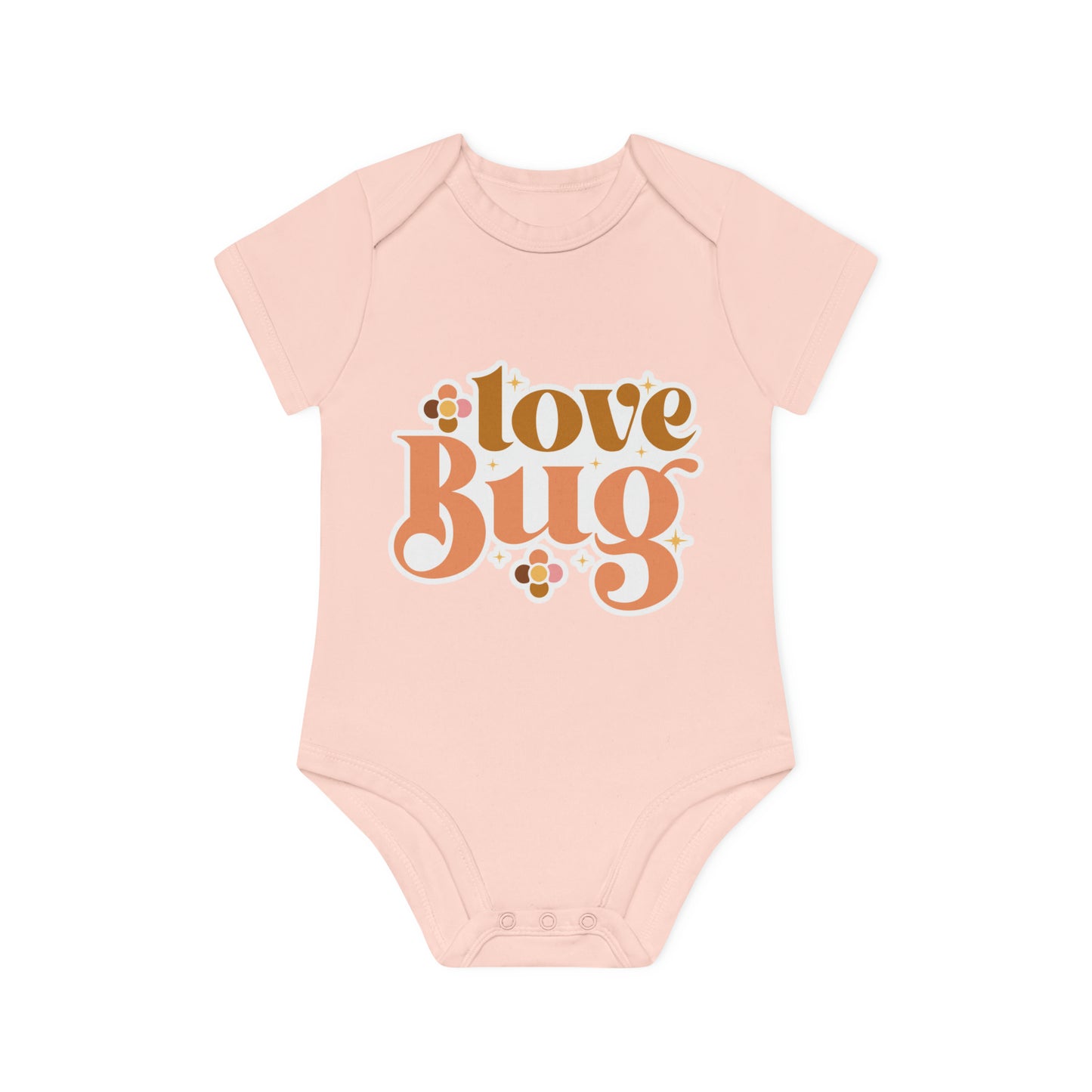 "Adorable Baby Organic Short Sleeve Bodysuit- Baby Organic Short Sleeve Bodysuit