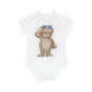 "Organic Cutie: Baby Short Sleeve Bod- Baby Organic Short Sleeve Bodysuit