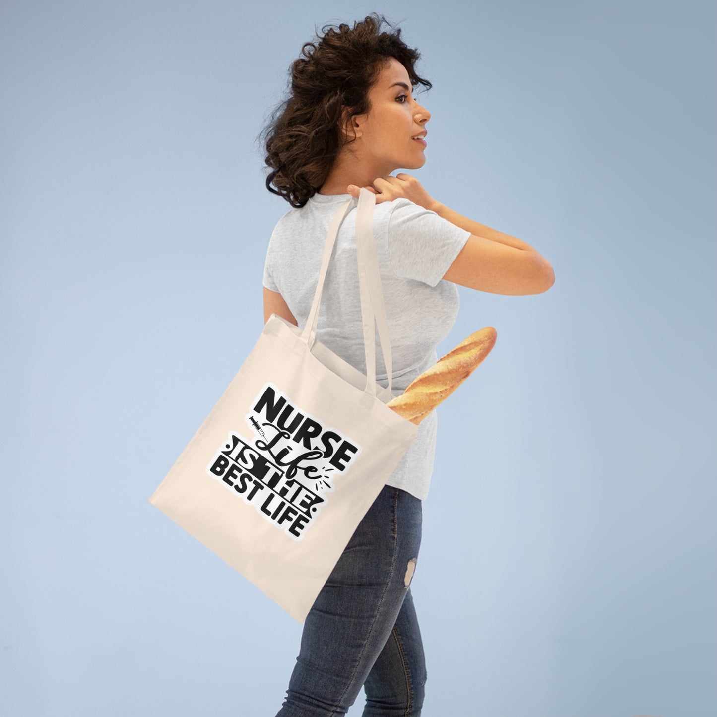 "The Perfect Tote for Nurses: Stylish and- Tote Bag