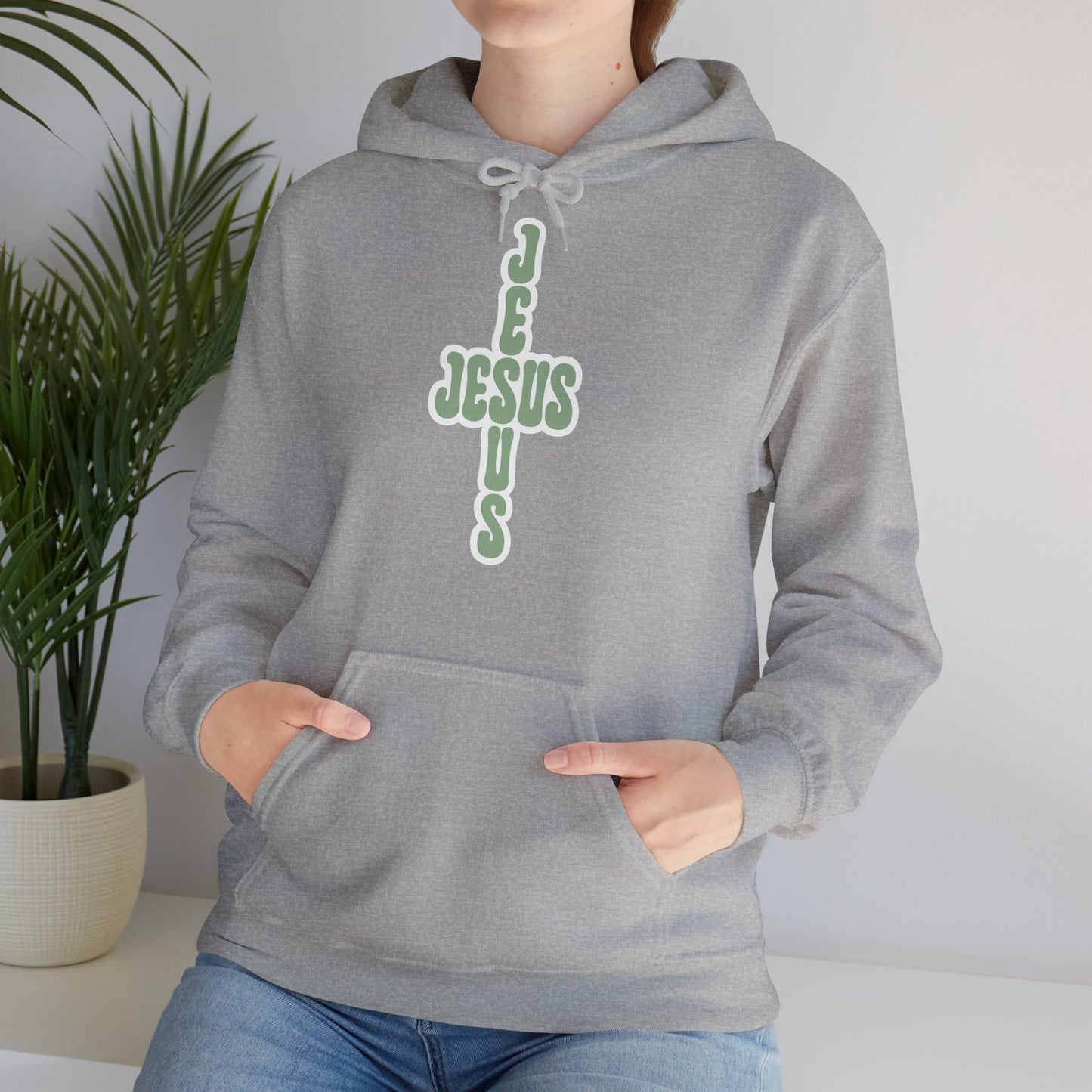 "Jesus Cross" - Hoodie