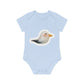 "Adorable Organic Baby Bodysuit: Sweet- Baby Organic Short Sleeve Bodysuit