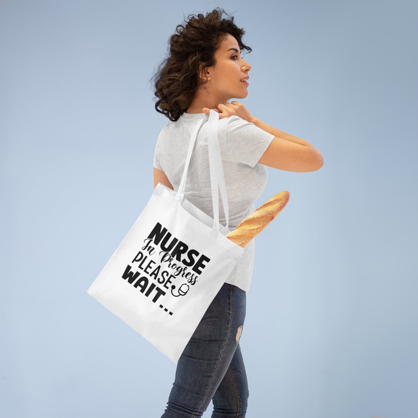 "Nurse Life Essentials Tote: Stylish,- Tote Bag