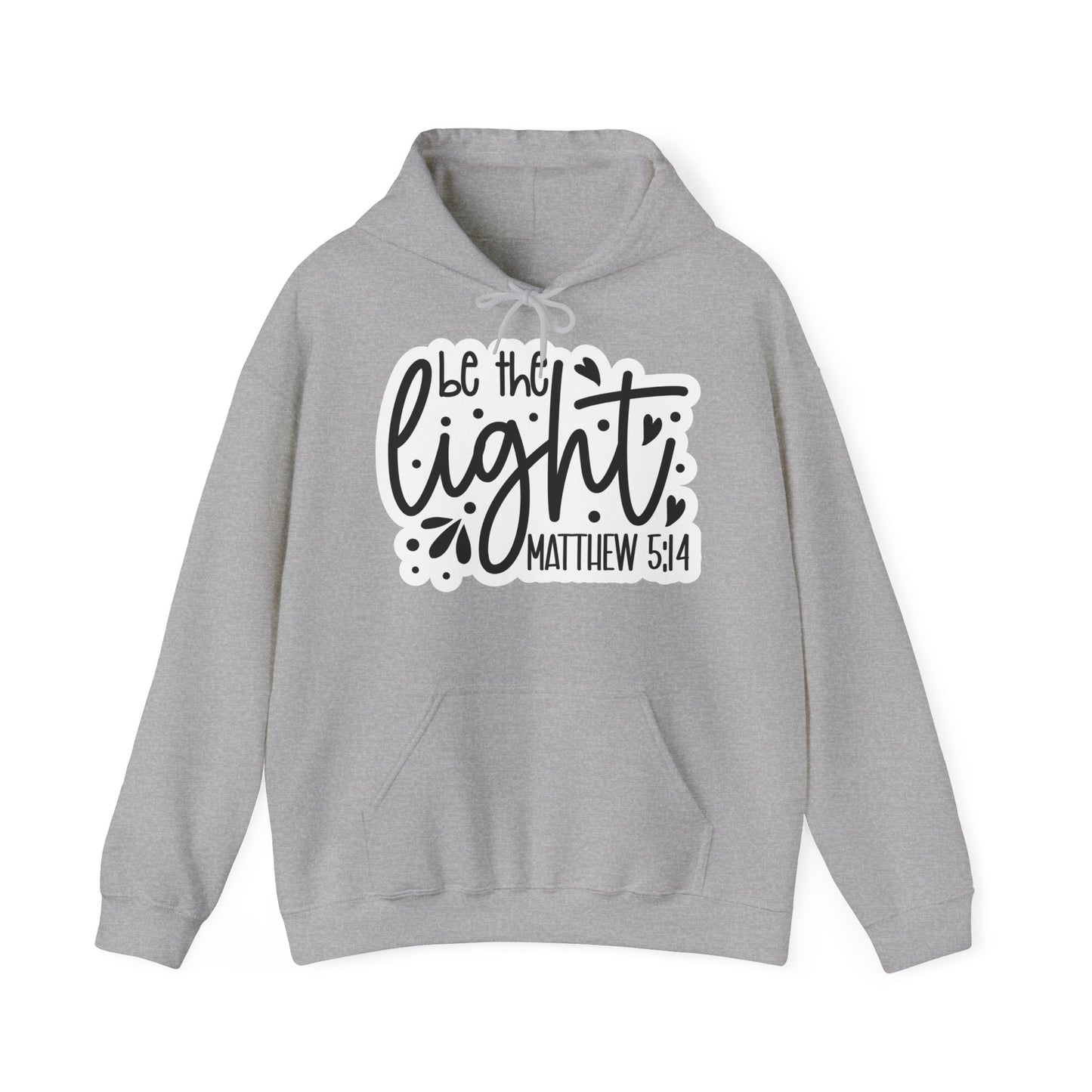 "Faith-filled Hooded Sweatshirt with Inspir- Hoodie