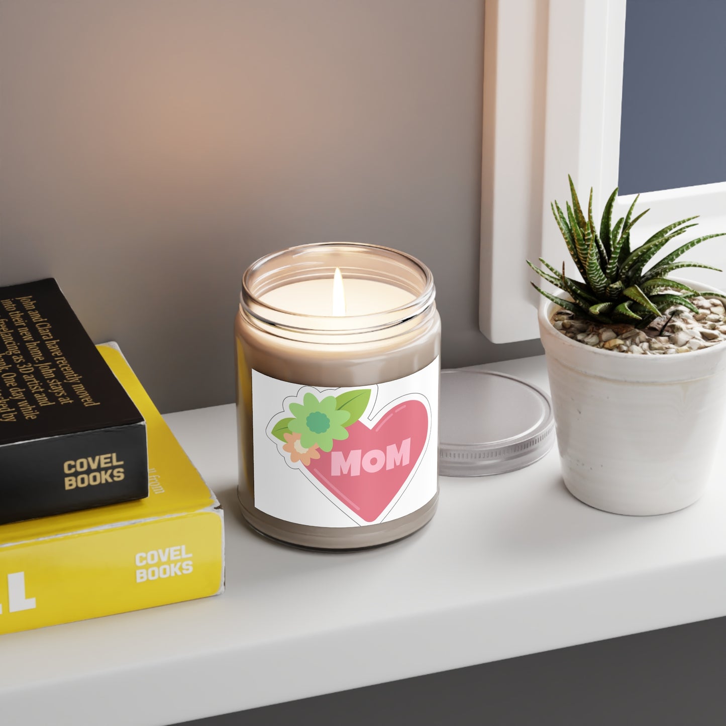 "Love Bloom Scented Candle: A Perfect- Scented Candle