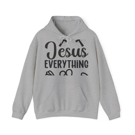 "Faith-filled Fashion: Christian Quote Hooded- Hoodie