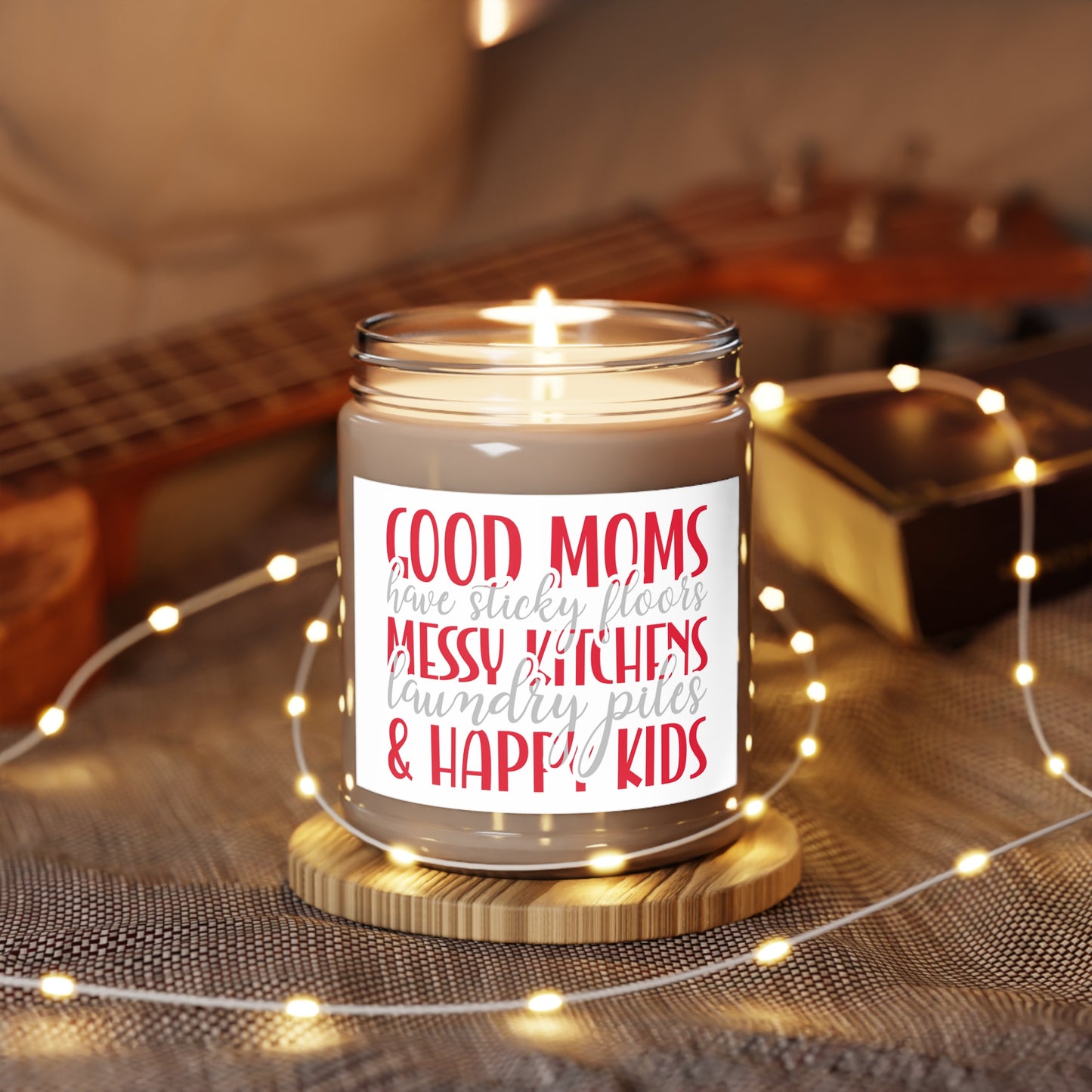 "Mom's Serenity: Floral Bliss Scent- Scented Candle