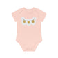 "Adorable Hearts Eco-Friendly" - Baby Organic Short Sleeve Bodysuit